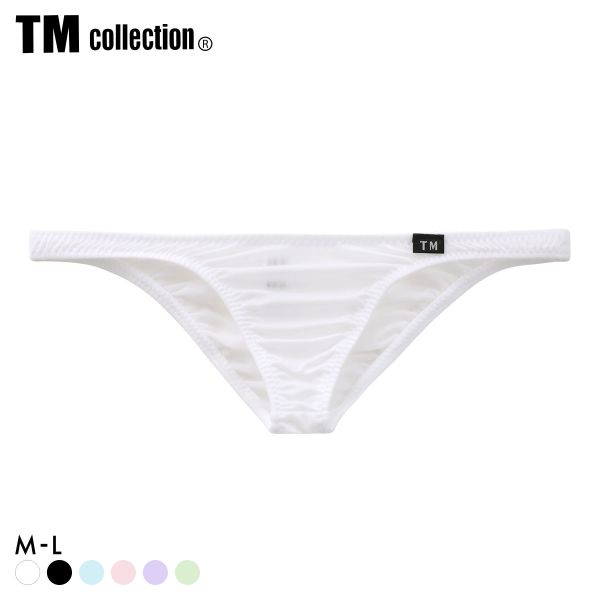 ティーエム コレクション NewT2M2 Simple Low-rise HB ハーフバック ビキニ TM collection メンズ ブリーフ 前閉じ