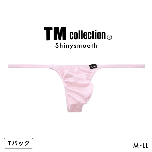 ティーエム コレクション Shinysmooth Sharp pattern TB Tバック ビキニ TM collection メンズ 前閉じ