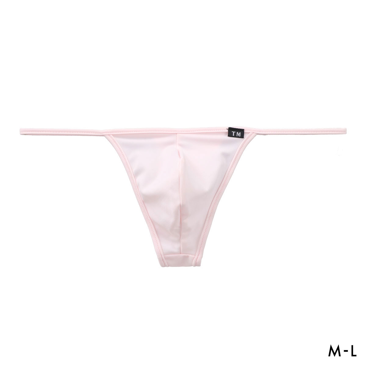 ティーエム コレクション マイクロファイバー2way Binder trim TB Tバック ビキニ TM collection メンズ 日本製 前閉じ(PI-ピンク-M)