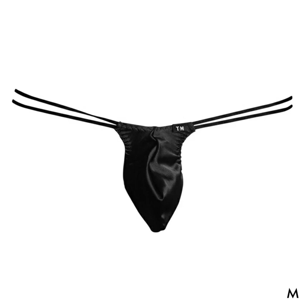 ティーエム コレクション Satin Wループ HB ハーフバック ビキニ TM collection メンズ 前閉じ