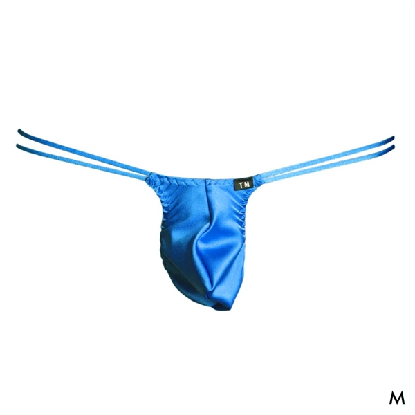 ティーエム コレクション Satin Wループ HB ハーフバック ビキニ TM collection メンズ 前閉じ