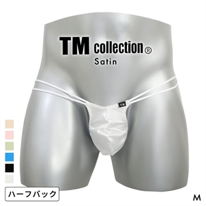 ティーエム コレクション Satin Wループ HB ハーフバック ビキニ TM collection メンズ 前閉じ