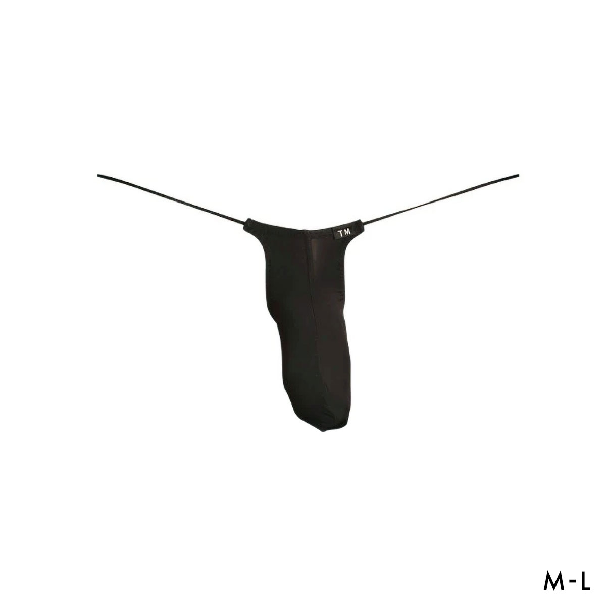 ティーエム コレクション SPヌメ2way Mountain Bulge TB Tバック ビキニ メンズ TM collection 日本製(BK-ブラック-M)
