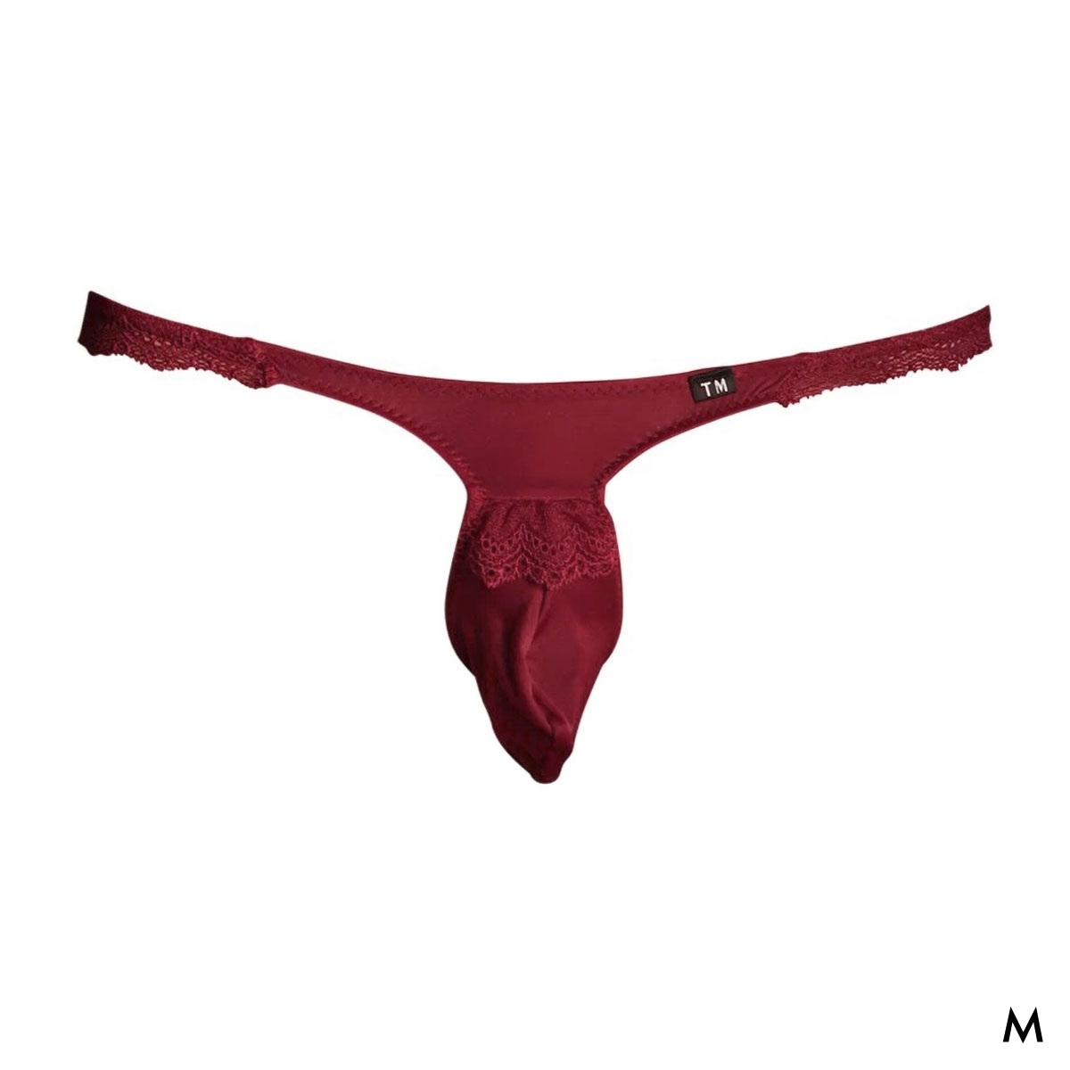 ティーエム コレクション NewT2M2 Lovely ひょうたん TB Tバック ビキニ TM collection メンズ 前閉じ 日本製(WI-ワイン-M)