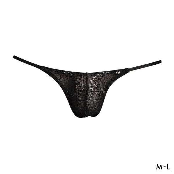 ティーエム コレクション NewT2M2 x ラメレース サイドストリング TB Tバック ビキニ TM collection メンズ 日本製