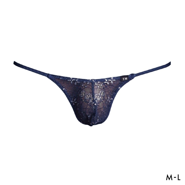 ティーエム コレクション NewT2M2 x ラメレース サイドストリング TB Tバック ビキニ TM collection メンズ 日本製