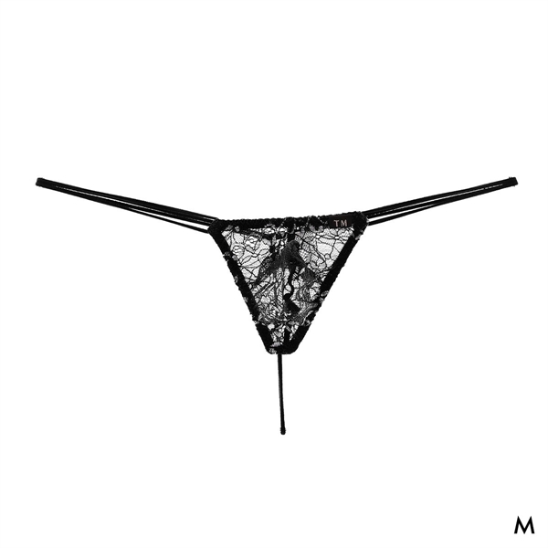ティーエム コレクション ラメレース Wループ クチバシ G-STRING Gストリングス Tバック ビキニ メンズ TM collection