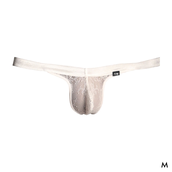 ティーエム コレクション Stretch Lace×Shinysmooth sporty v-cut TB Tバック ビキニ TM collection メンズ 日本製