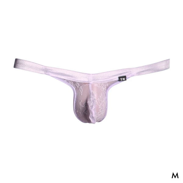 ティーエム コレクション Stretch Lace×Shinysmooth sporty v-cut TB Tバック ビキニ TM collection メンズ 日本製