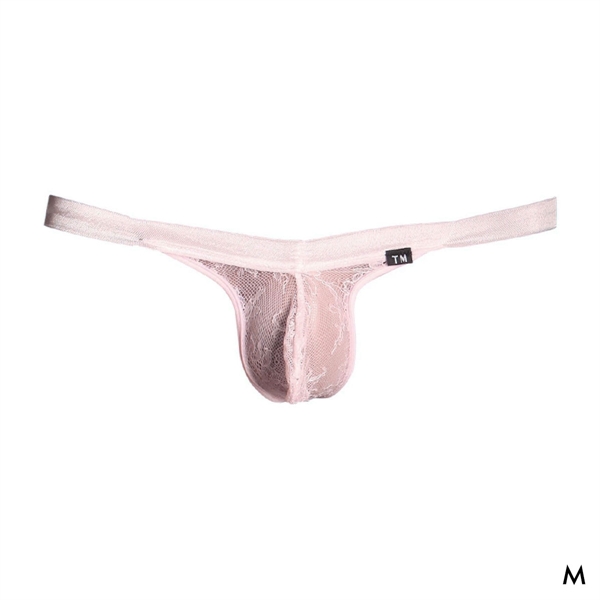 ティーエム コレクション Stretch Lace×Shinysmooth sporty v-cut TB Tバック ビキニ TM collection メンズ 日本製