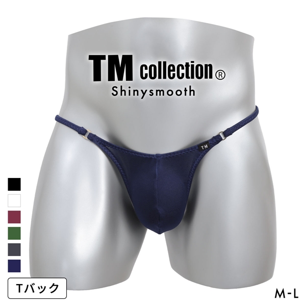 ティーエム コレクション Shinysmooth&Gold ring sharp cut TB Tバック ビキニ TM collection メンズ 日本製
