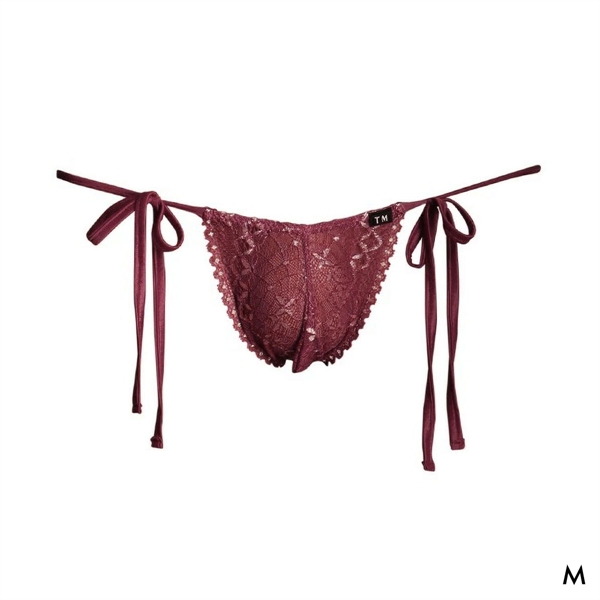 ティーエム コレクション NewT2M2 x ラメレース side ribbon TB Tバック ビキニ TM collection メンズ 日本製
