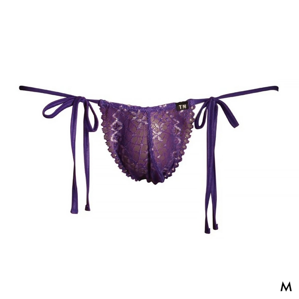 ティーエム コレクション NewT2M2 x ラメレース side ribbon TB Tバック ビキニ TM collection メンズ 日本製