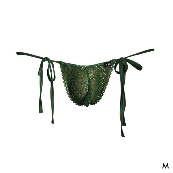 ティーエム コレクション NewT2M2 x ラメレース side ribbon TB Tバック ビキニ TM collection メンズ 日本製