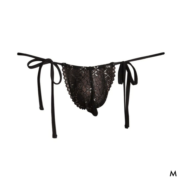ティーエム コレクション NewT2M2 x ラメレース side ribbon TB Tバック ビキニ TM collection メンズ 日本製