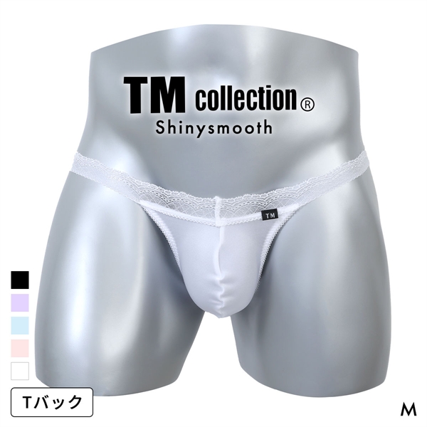 ティーエム コレクション Shinysmooth ウエストレース TB Tバック ビキニ メンズ 日本製 TM collection