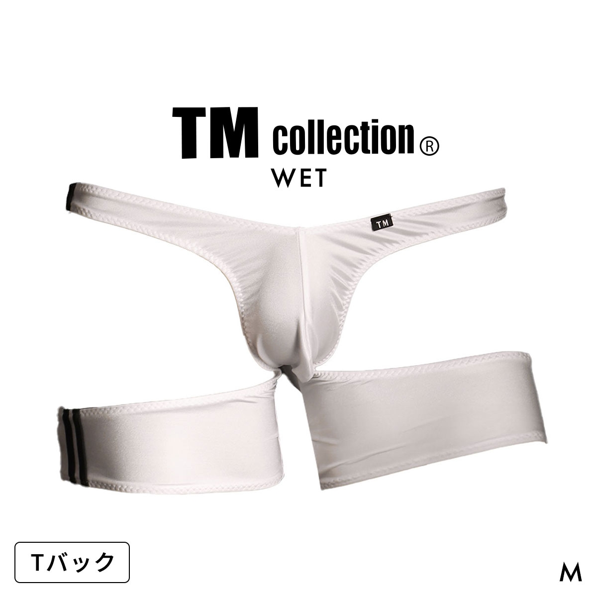 ティーエムコレクション 紙魚丸 x Predator Rat x TM collection WET ライン入り メンズ ぷれでたーらっと TM COLLECTION(WH-ホワイト-M)