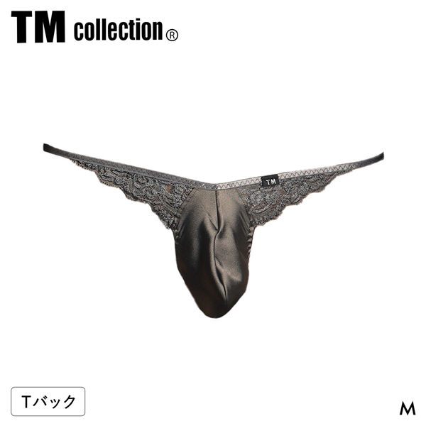 ティーエム コレクション Satin x Lace Elegant TB Tバック ビキニ メンズ TM collection 日本製