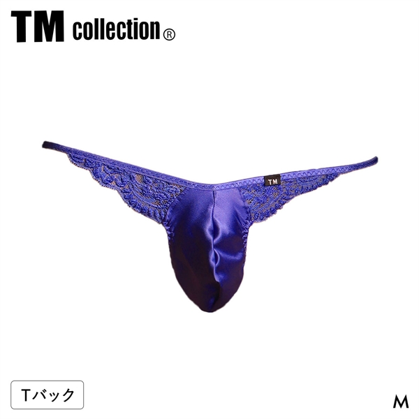 ティーエム コレクション Satin x Lace Elegant TB Tバック ビキニ メンズ TM collection 日本製