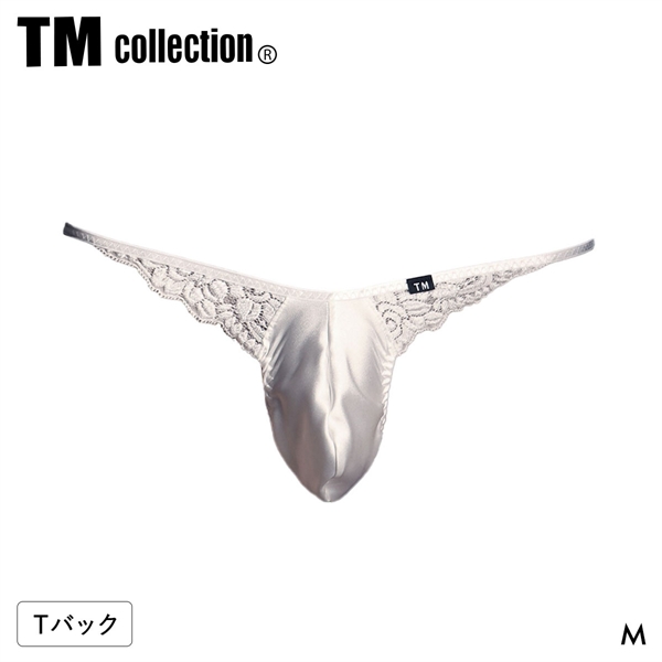 ティーエム コレクション Satin x Lace Elegant TB Tバック ビキニ メンズ TM collection 日本製