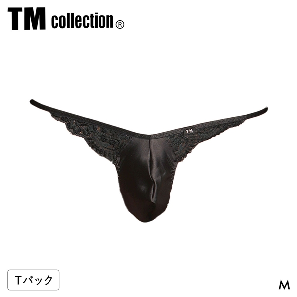 ティーエム コレクション Satin x Lace Elegant TB Tバック ビキニ メンズ TM collection 日本製