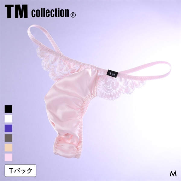 ティーエム コレクション Satin x Lace Elegant TB Tバック ビキニ メンズ TM collection 日本製