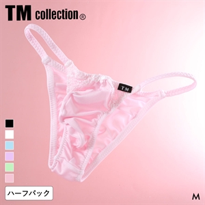 ティーエム コレクション ShinySmooth x Lace Cute HB ハーフバック TM collection メンズ 日本製