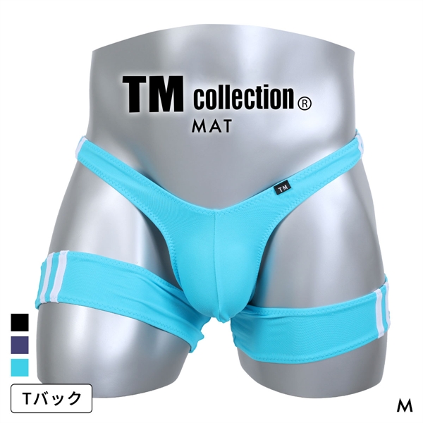 ティーエム コレクション MAT Tバックスパッツ ライン入り TM collection メンズ 日本製