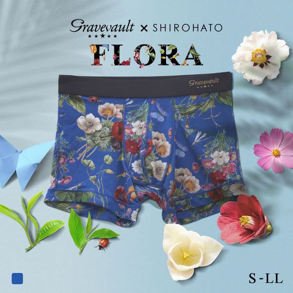 グレイブボールト Gravevault×SHIROHATO 別注 限定カラー FLORA