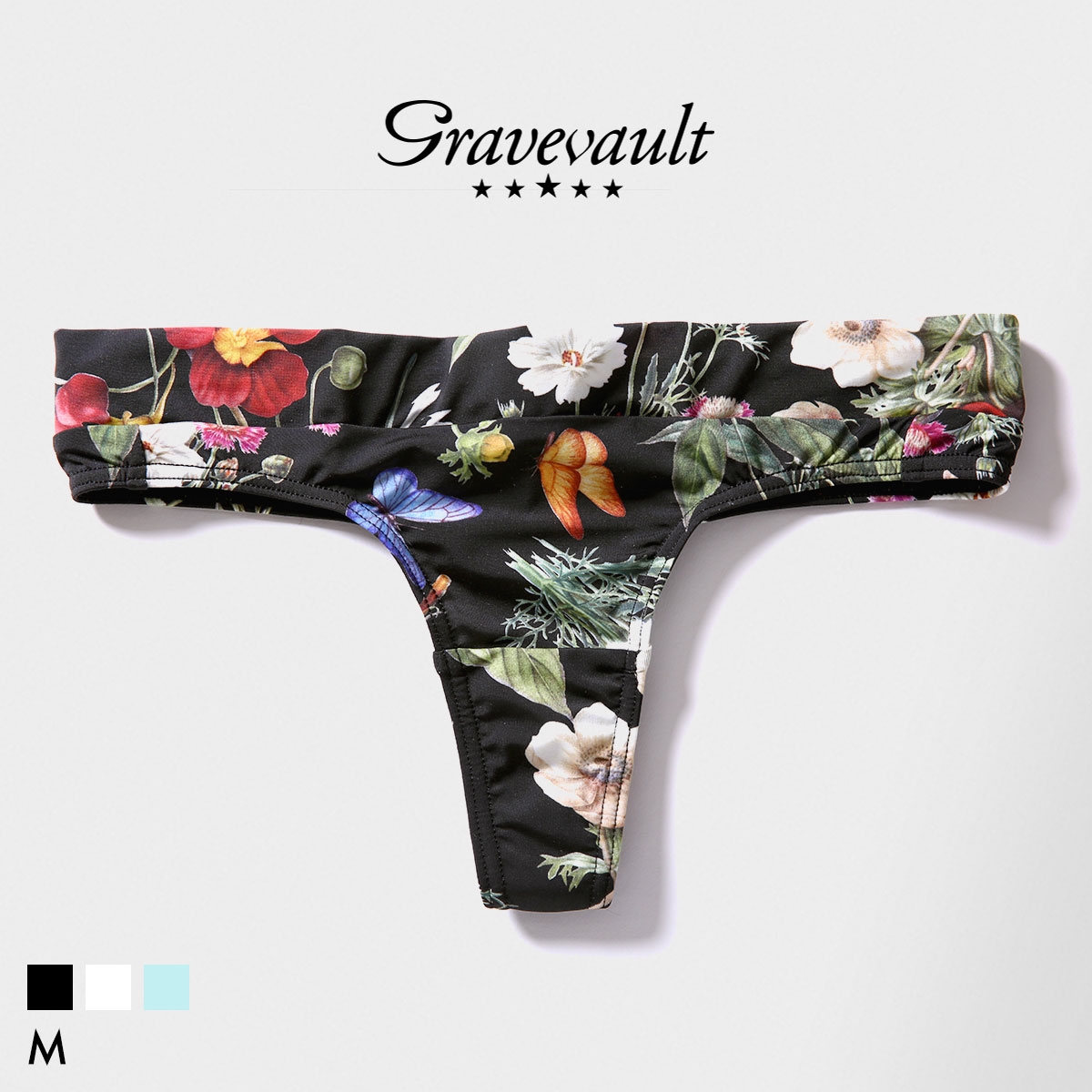 グレイブボールト FLORA Thong Tバックショーツ レディース ソング タンガ ペア Gravevault