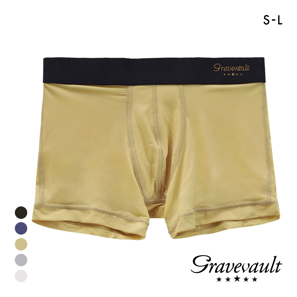 【新品未使用】Gravevaultショート ボクサーパンツ Sサイズ 5点セット Gravevault ボクサーパンツ グレイブボールト ショート メンズ