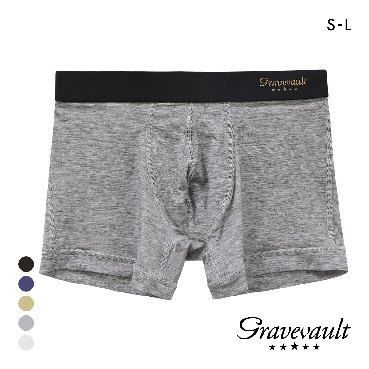 グレイブボールト Gravevault PLAIN ショートボクサーパンツ SML