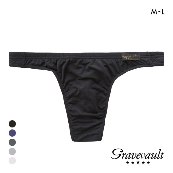 グレイブボールト Gravevault PLAIN ビキニ Tバック 前閉じ ML 3051006