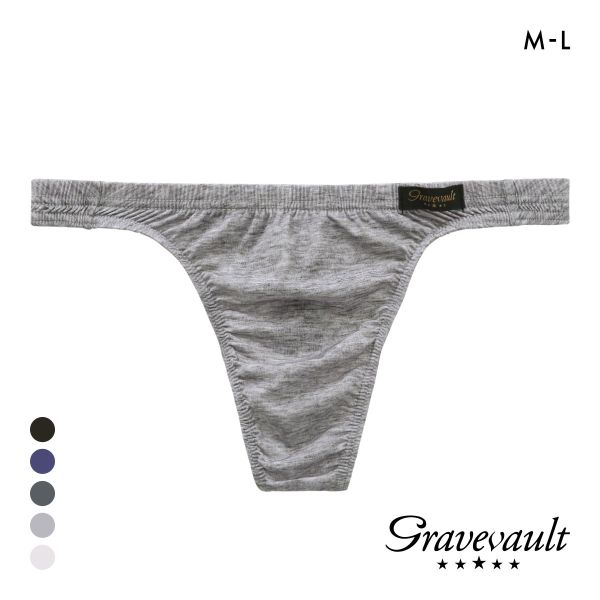 グレイブボールト Gravevault PLAIN ビキニ Tバック 前閉じ ML 3051006