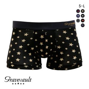 グレイブボールト Gravevault　STAR STUDS ショートボクサーパンツ SML 3051212