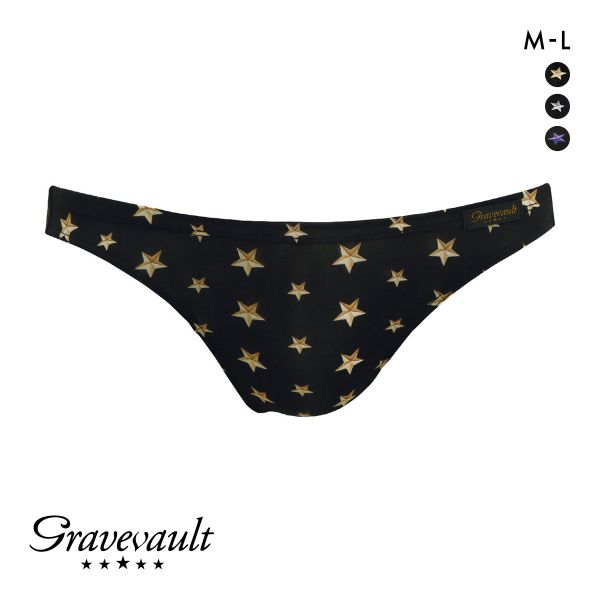 グレイブボールト Gravevault STAR STUDS ビキニ ブリーフ ML 3051215 グレイブボールト Gravevault STAR STUDS ビキニ ブリーフ ML 3051215