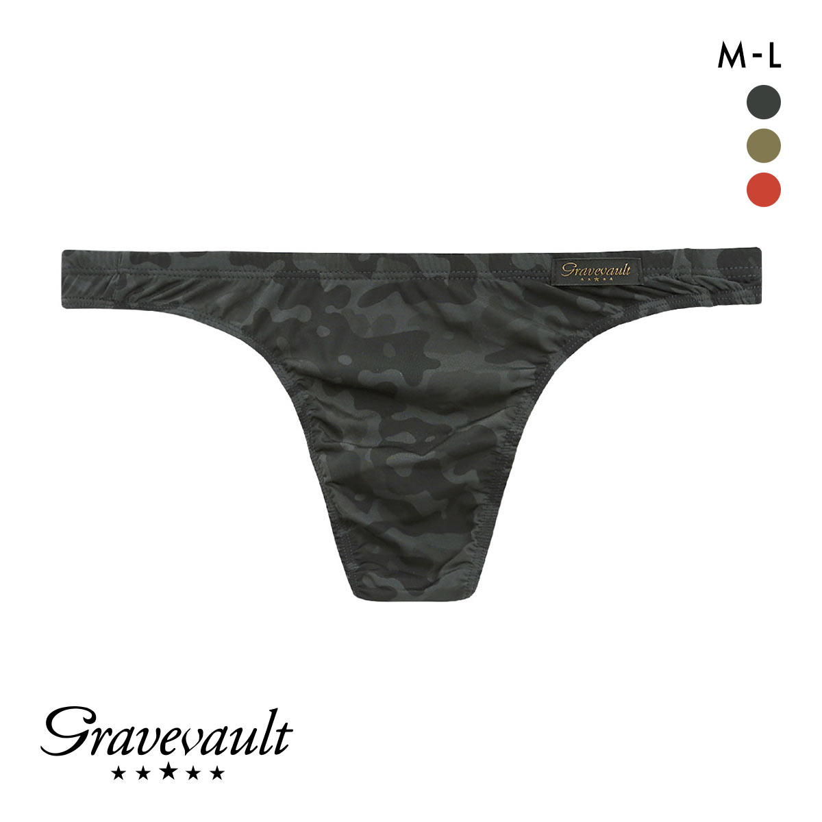 グレイブボールト Gravevault RIDOLE ビキニ Tバック ML 3051216(BK-ブラック-M)