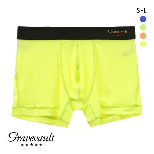 グレイブボールトGravevault PLAIN NEON colors ボクサーパンツ ショート SML 3051462