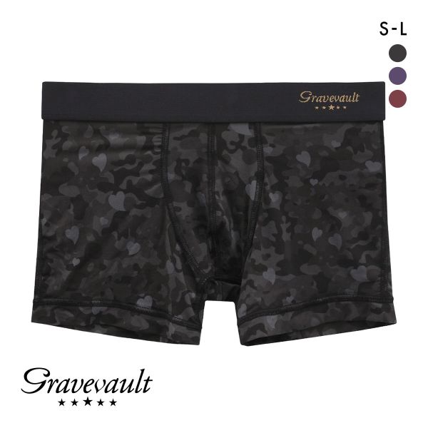33%OFF グレイブボールトGravevault Love camouflage ボクサーパンツ ショート メンズ 前とじ S M L 3051912 33%OFF グレイブボールトGravevault Love camouflage ボクサーパンツ ショート メンズ 前とじ S M L 3051912