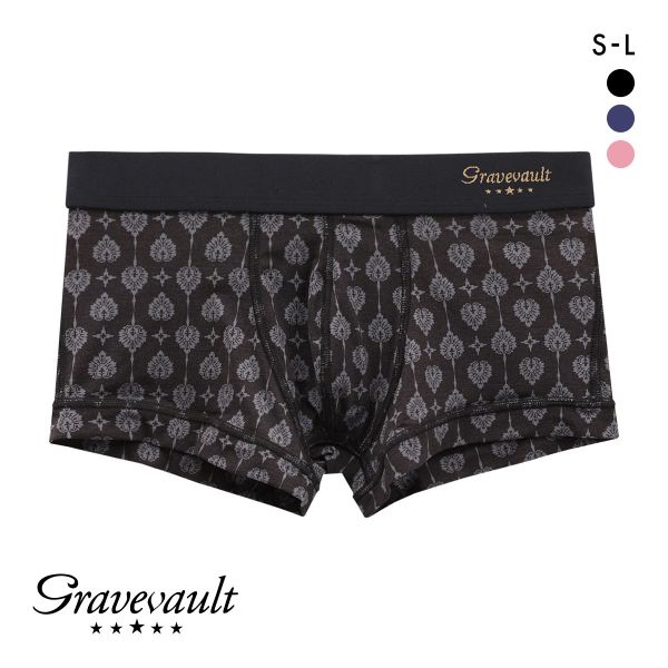 グレイブボールト Gravevault Botanical Plants ローライズボクサーパンツ SML