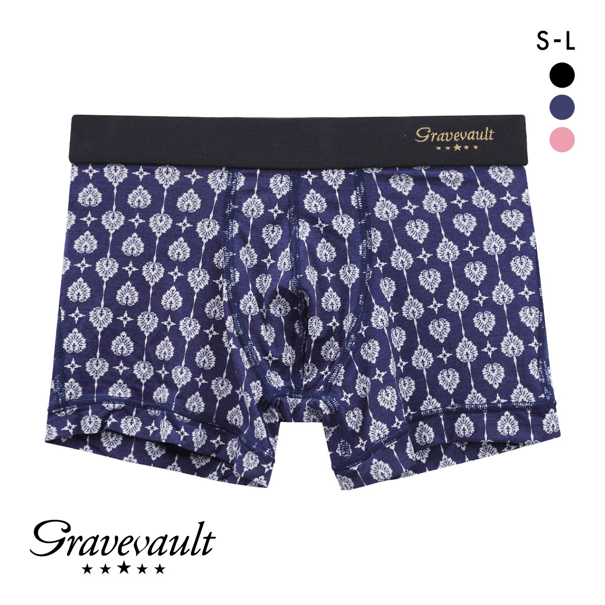 Mサイズ gravevalt グレイブボールト　ボクサーブリーフ　パンツ　4枚 Mサイズ gravevalt グレイブボールト ボクサーブリーフ パンツ 4