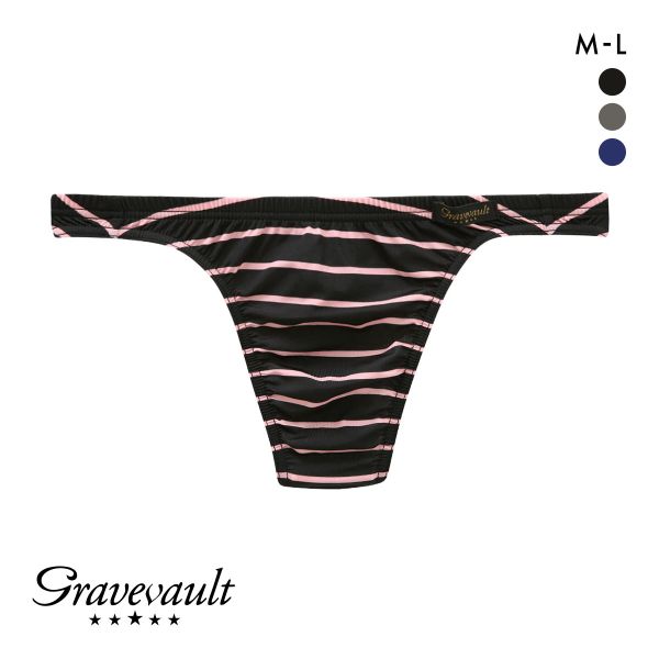 グレイブボールト Gravevault BORDER Tバック ビキニ ブリーフ ML