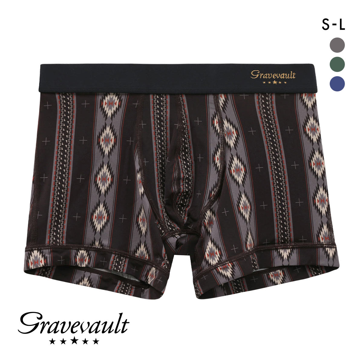 グレイブボールト Gravevault native ショートボクサーパンツ SML