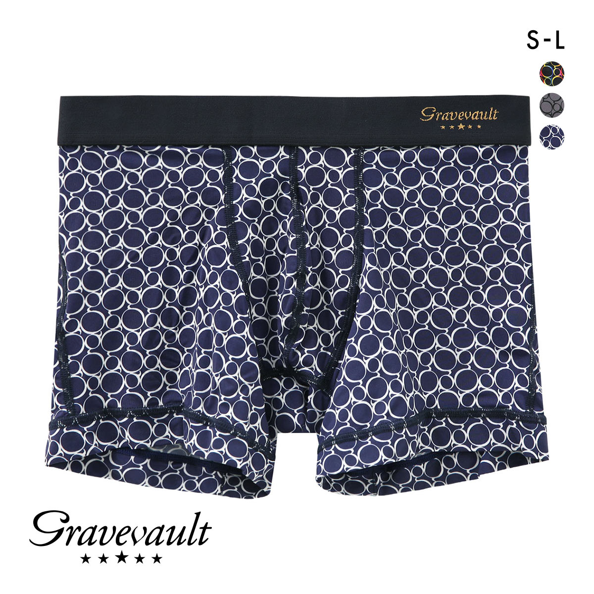 グレイブボールト Gravevault Monogram ショートボクサーパンツ