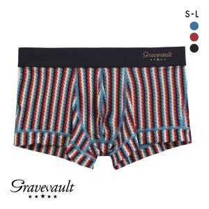 グレイブボールト Gravevault FOREST ローライズボクサーパンツ SML メンズ 前閉じ 日本製
