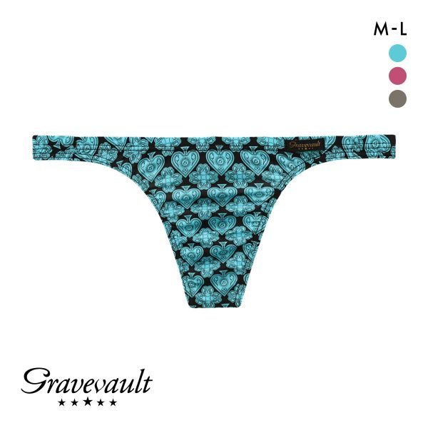 グレイブボールト Gravevault SUIT Tバック ビキニ ブリーフ ML メンズ 前閉じ 日本製