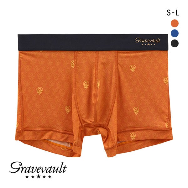 グレイブボールト Gravevault MARK ショートボクサーパンツ SML メンズ 前閉じ 日本製