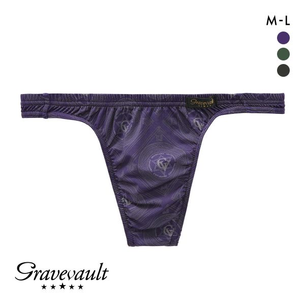 グレイブボールト Gravevault LANDMARK Tバック ビキニ ブリーフ ML メンズ 前閉じ 日本製