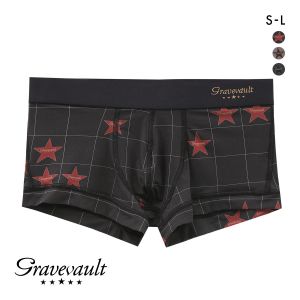 グレイブボールト TIMELESS ローライズ ボクサーパンツ SML メンズ 前閉じ 日本製 Gravevault