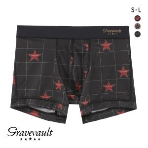 グレイブボールト TIMELESS ショート ボクサーパンツ SML メンズ 前閉じ 日本製 Gravevault